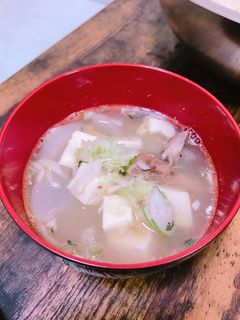 鯖缶のみそ汁-レシピのメイン写真