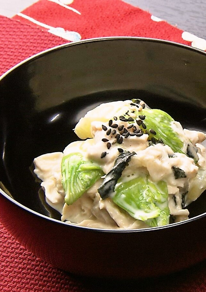子持ち高菜のマヨ和え-レシピのメイン写真