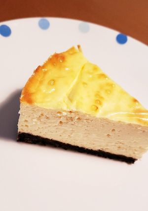 めちゃ簡単!ブラックボトムチーズケーキ-レシピのメイン写真