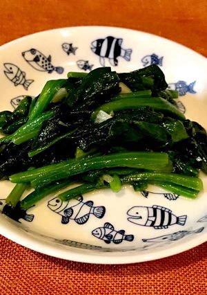 ほうれん草のガーリックソテー-レシピのメイン写真
