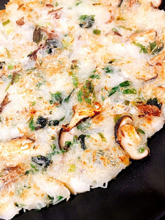 大根のつまと椎茸のネギチヂミ-レシピのメイン写真