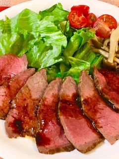ポリ袋DE☆簡単ローストビーフ-レシピのメイン写真