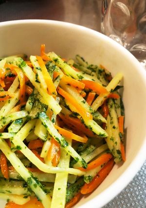 常備菜☆野菜１つでもOK！のり塩きんぴら-レシピのメイン写真