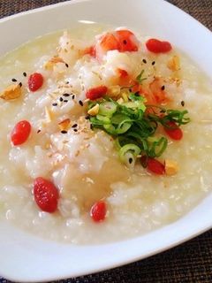 ぽかぽかうまうま中華粥♪~♪-レシピのメイン写真