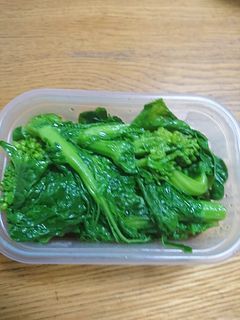 菜の花の中華風おひたし-レシピのメイン写真