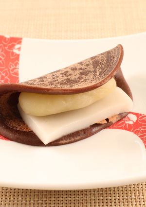 介護食　ソフトもちココアサンド-レシピのメイン写真
