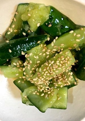 包丁要らず!叩き胡瓜中華風!-レシピのメイン写真