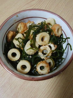 ちくわと昆布の煮物-レシピのメイン写真