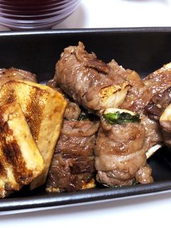 焼豆腐の牛肉巻き-レシピのメイン写真