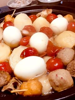 リコピンたっぷりトマトとじゃがいもおでん-レシピのメイン写真