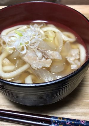 肉うどん 優しく沁みるほっこりうどん-レシピのメイン写真