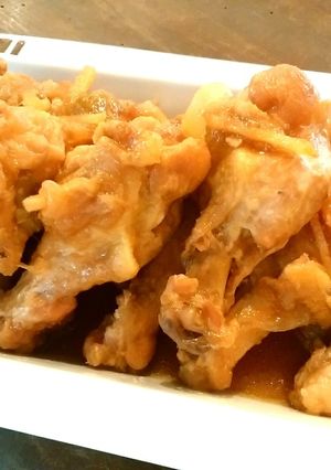 甘だれアレンジ！鶏手羽元のしょうが煮-レシピのメイン写真