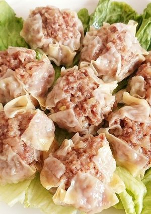美味しいよ!砂肝のシュウマイ-レシピのメイン写真