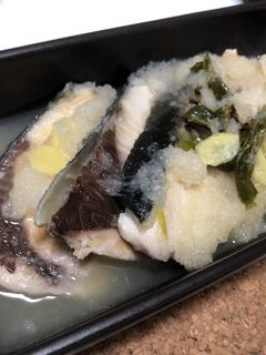 鰤のみぞれ煮-レシピのメイン写真