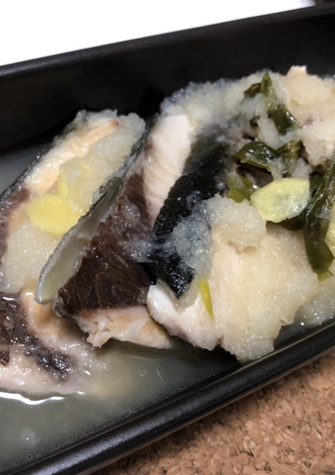 鰤のみぞれ煮-レシピのメイン写真