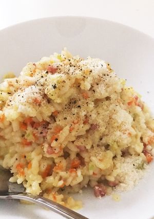 野菜いっぱいチーズリゾット-レシピのメイン写真