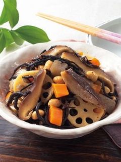 ひじきと椎茸の五目煮-レシピのメイン写真