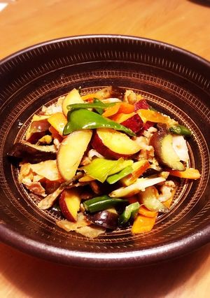 豚バラ肉とさつま芋の味噌煮☆-レシピのメイン写真