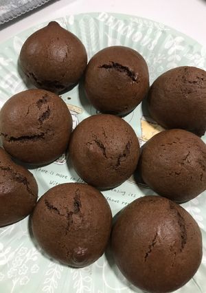 バレンタイン♡ぷっくり簡単ココアクッキー-レシピのメイン写真