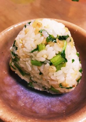 大根の葉の簡単おにぎり-レシピのメイン写真