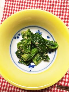 菜の花辛子ゴマ和え-レシピのメイン写真