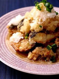 サバの唐揚げ*おろし和え*麺つゆとポン酢-レシピのメイン写真