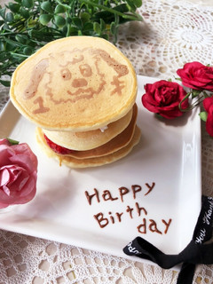 1歳のお誕生日♡お絵かきバースデーケーキ-レシピのメイン写真
