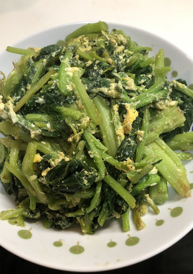 御殿場小山特産の水かけ菜炒め-レシピのメイン写真