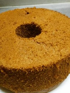 ココアシフォンケーキ-レシピのメイン写真