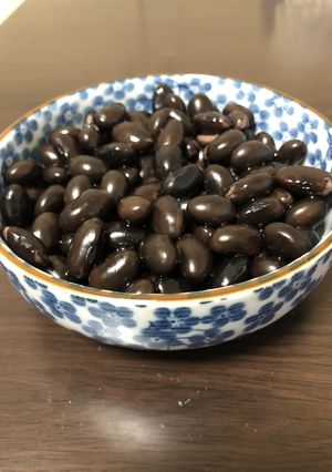 圧力鍋で黒豆煮-レシピのメイン写真