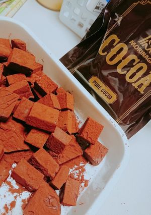 バニラアイスで?!簡単生チョコ♡-レシピのメイン写真