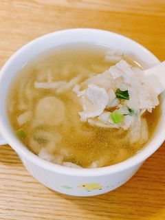 \離乳食/切り干し大根と豚肉の味噌スープ-レシピのメイン写真