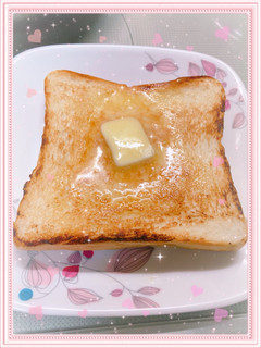 フライパンでトースト〜(o˘◡˘o)♡-レシピのメイン写真