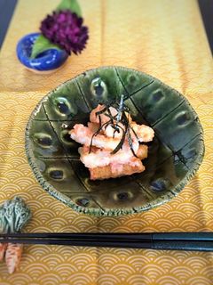 揚げ焼き長芋の明太子和え-レシピのメイン写真