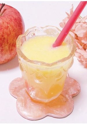 りんごオレンジꕤ柚子はちみつソーダ˚✧₊-レシピのメイン写真