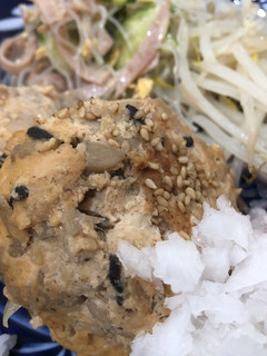 レンコンと鶏肉のヘルシーバーグ-レシピのメイン写真