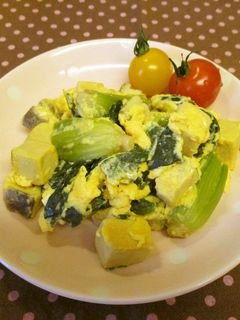 高野豆腐のスクランブルエッグ-レシピのメイン写真