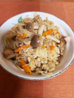 ☆とり肉ときのこの炊き込みご飯☆-レシピのメイン写真