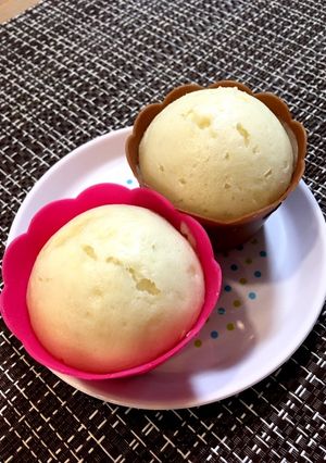 離乳食に！基本の豆乳蒸しパン-レシピのメイン写真