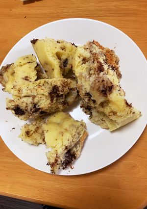 チョコバナナ毟りぱん-レシピのメイン写真