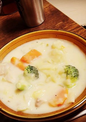 炊飯器で時短⭐キャベツたっぷりシチュー-レシピのメイン写真