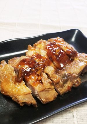 簡単で美味しい♪鶏もも肉マーマレード焼き-レシピのメイン写真