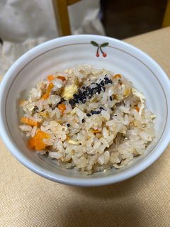 ツナ缶と油揚げの炊き込みご飯-レシピのメイン写真