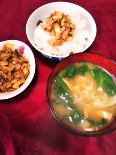 キノコとニラの味噌汁-レシピのメイン写真