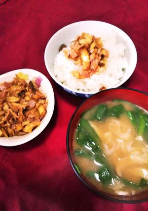 キノコとベーコンで、洋風ご飯のおとも-レシピのメイン写真