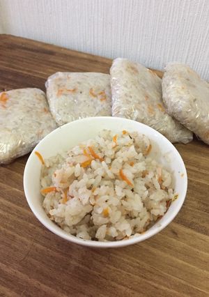 幼児 離乳食 ツナ 野菜 炊き込みご飯-レシピのメイン写真