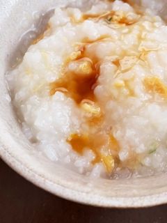 風邪で弱った体に…めちゃくちゃ簡単卵粥-レシピのメイン写真