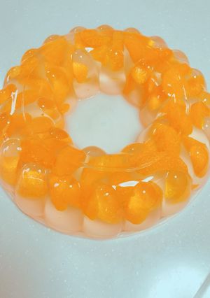 喉ごしつるんとみかんゼリー♪-レシピのメイン写真