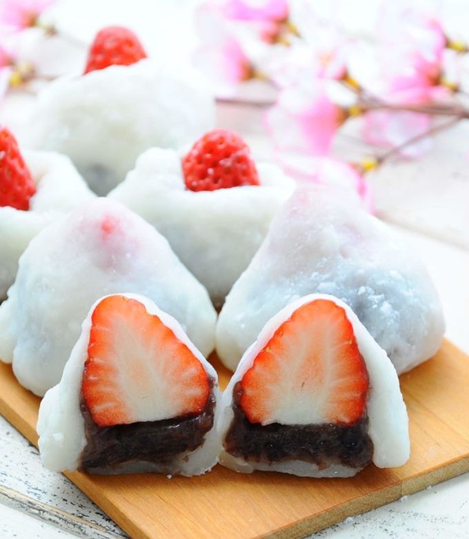 レンジでいちご大福 by 八百屋やまはる 【クックパッド】 簡単おいしい