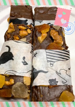 ブラウニー風チョコバー（*'∀'人）♥*-レシピのメイン写真